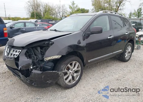 2011 Nissan Rogue Sv из США, поврежденный, VIN JN8AS5MVXBW280984